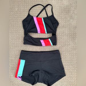 Jo Jax dancewear top and Bottom Adult XS